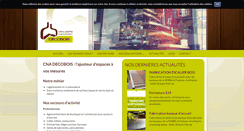 Desktop Screenshot of cna-decobois.com