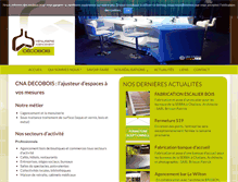 Tablet Screenshot of cna-decobois.com
